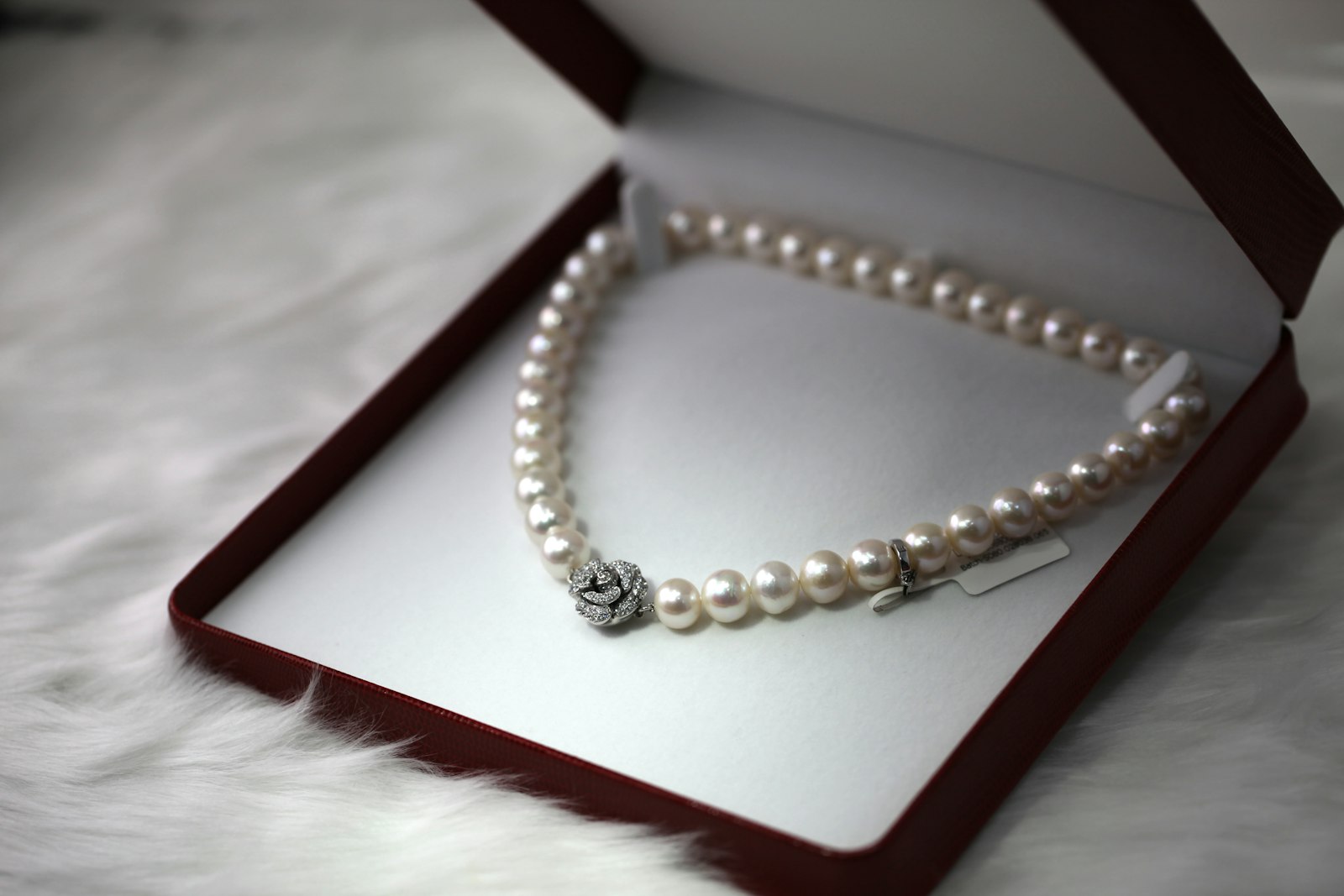 Necklace on a model reference for AI jewelry try-on ecommerce
