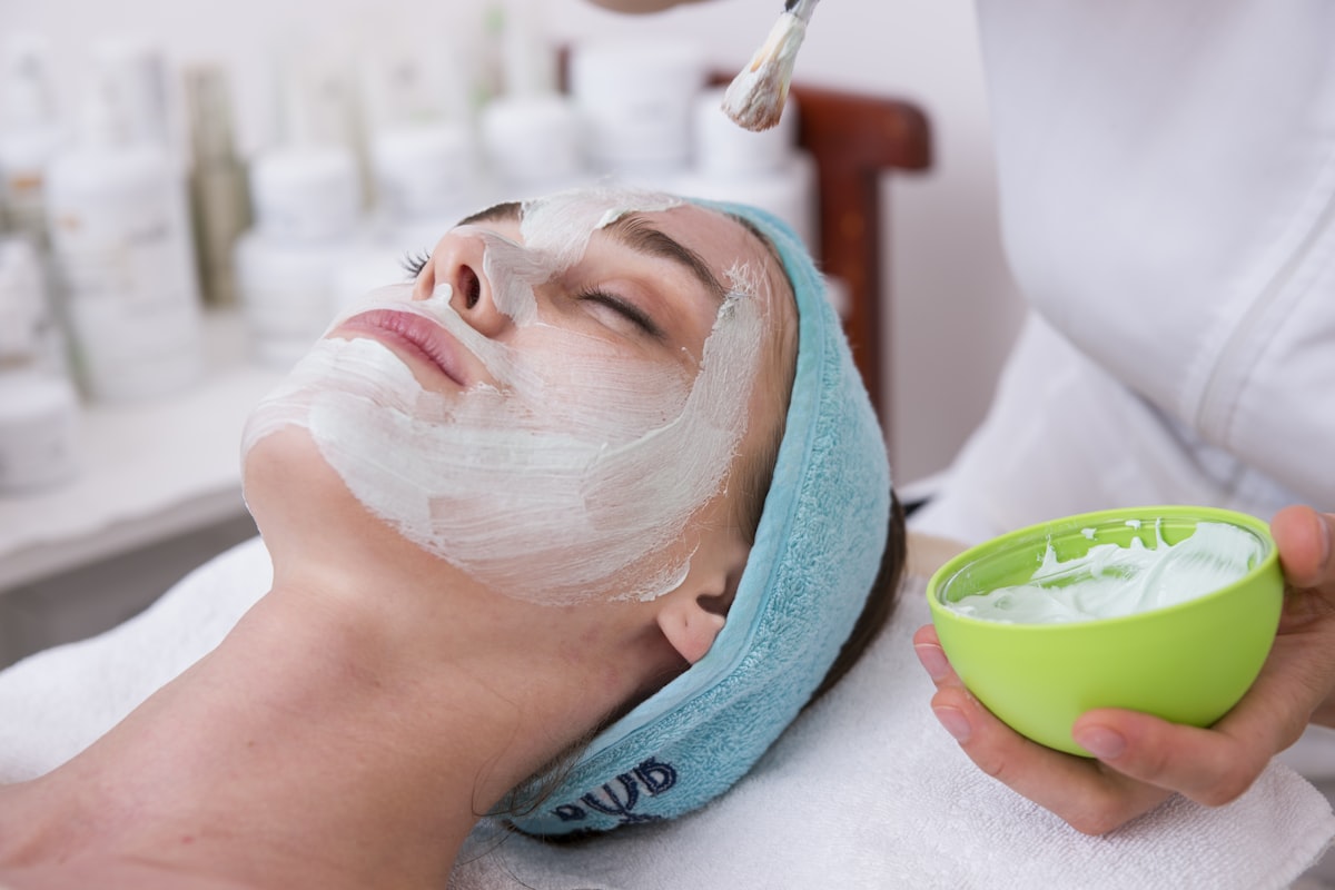 Skincare routine lifestyle for ad creative